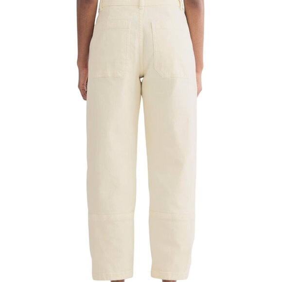 Everlane Utility Barrel Pant Beige Tending Style Color All Season Size 10 - Picture 6 of 10